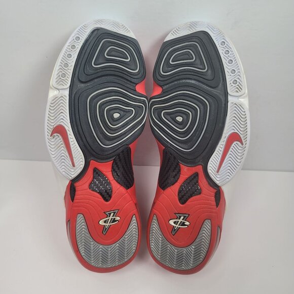 Nike Zoom Penny VI 6 Men's University Red White Sneakers 749629-600 US Size 11 - Picture 7 of 8